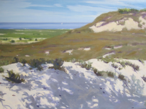 June Morning, Dunes, 12x16, $1200