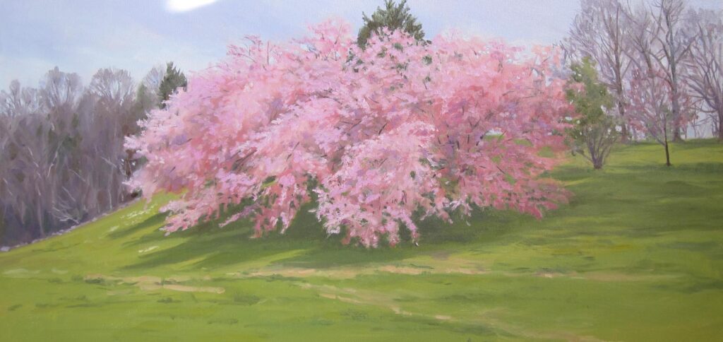 Blossoming, 15x30, $3000