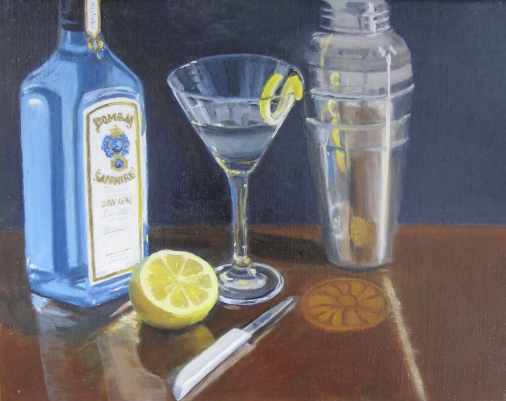 Martini Still Life, 11x14,595