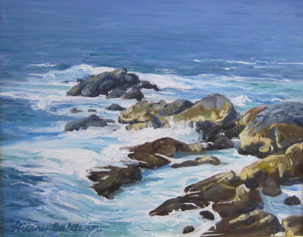 Monhegan Coast, 8x10, $650