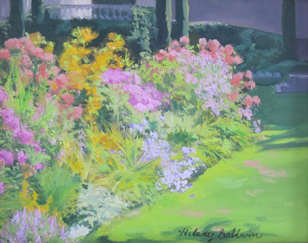 Castle Hill Garden, Late Summer, 8x10, 595