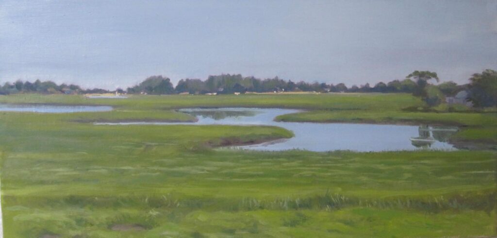 July on the Marsh, 10x20, $2500