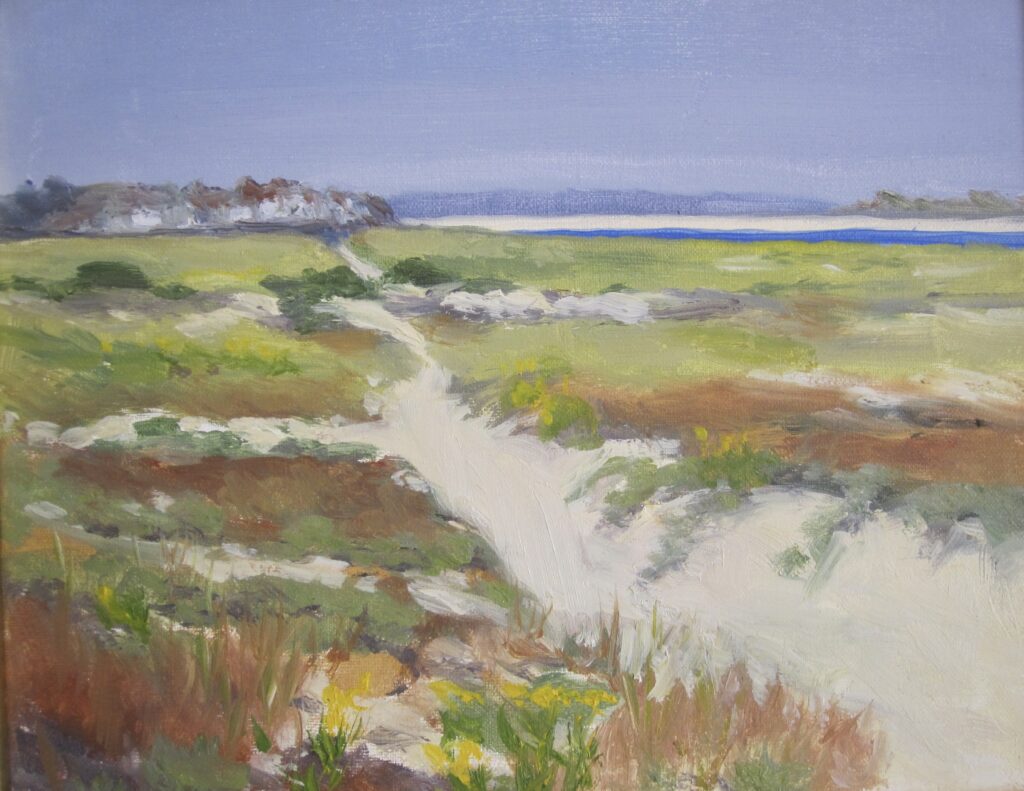 Crane Beach September, 8x10, oil, 525