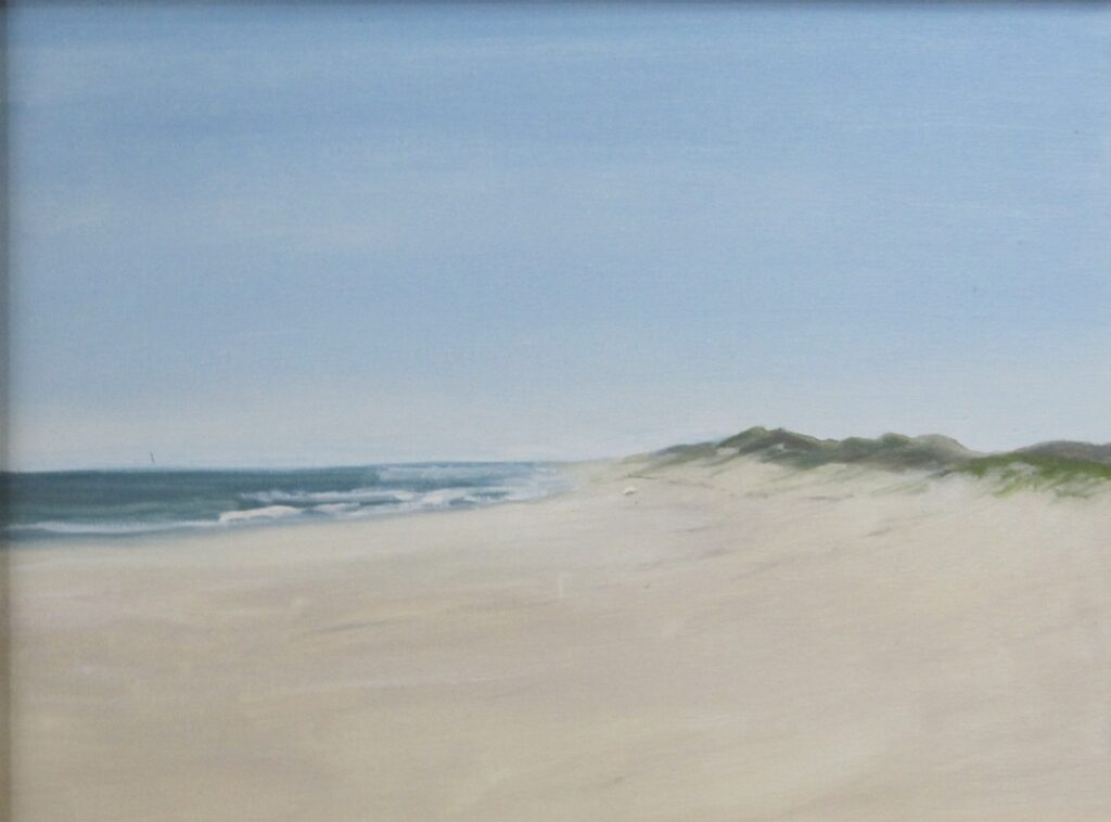 Windy Beach, 9x12, $625