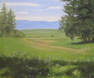 "Starting to Clear, Shelburne", 20x24, 2800