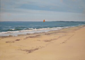 "Orange Sail", 9x12, $595